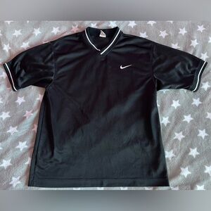 Vintage Nike Black Mesh Shirt Jersey Size Medium